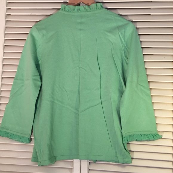 Easter green Jones NY sweater - Picture 5 of 5